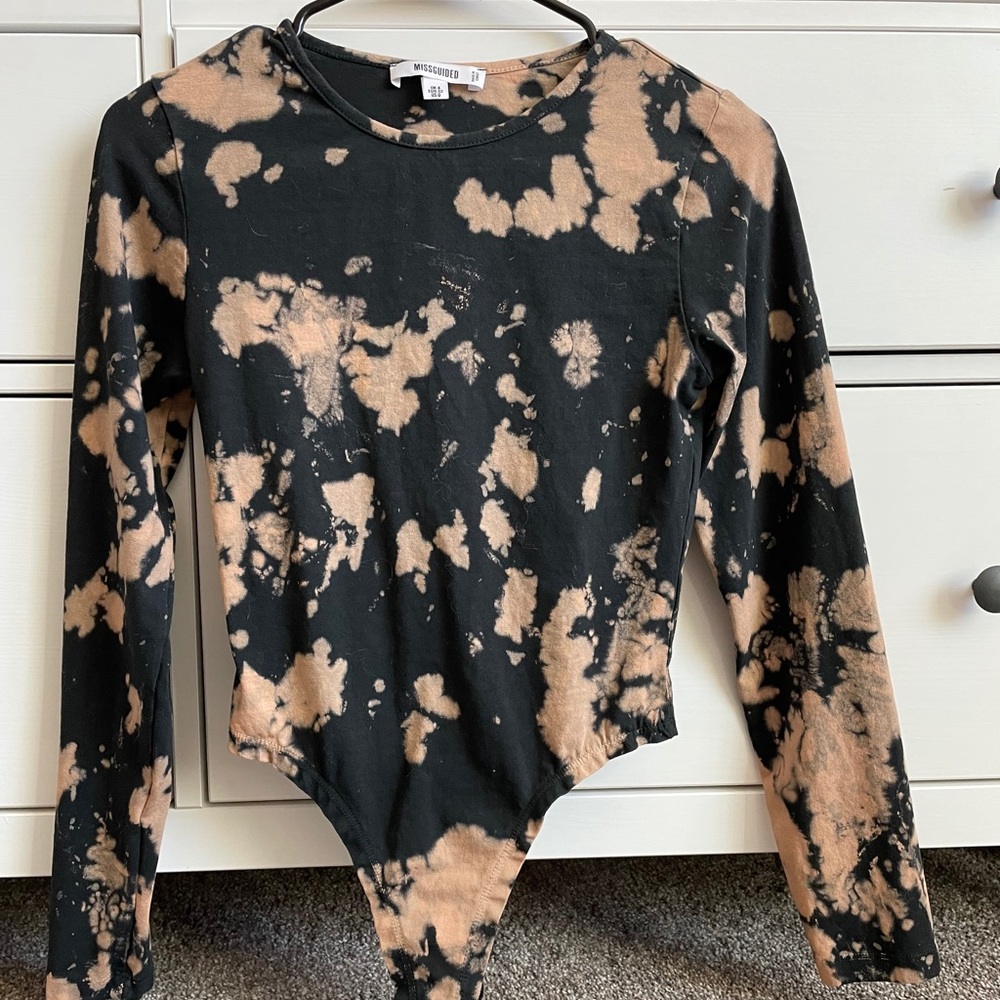 Brand new Missguided Tie dye bodysuit